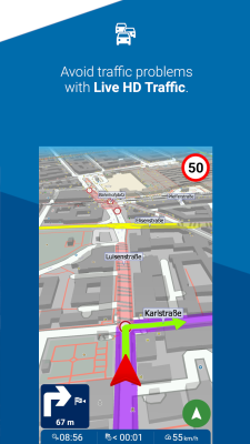 Screenshot of the application MapFactor Navigator - #6