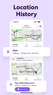 Screenshot of the application Life360 - find friends and family - #7