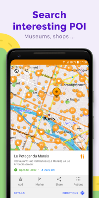 Screenshot of the application OsmAnd — Maps & GPS Offline - #4