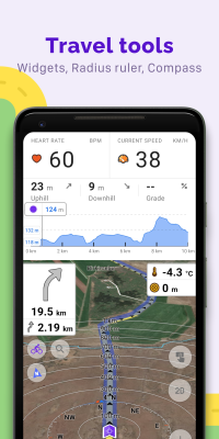 Screenshot of the application OsmAnd — Maps & GPS Offline - #8