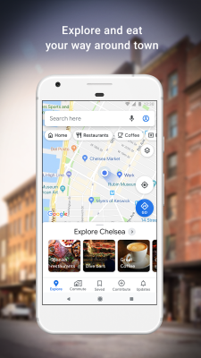 Screenshot of the application Google Maps - #3