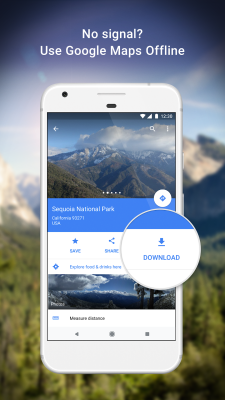 Screenshot of the application Google Maps - #7