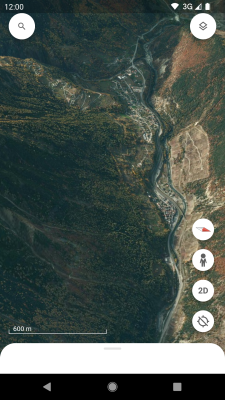 Screenshot of the application Google Earth - #4