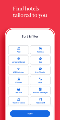 Screenshot of the application Hotels.com - #5