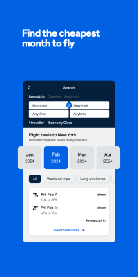 Screenshot of the application Skyscanner - #3