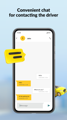 Screenshot of the application maxim - cab ordering, food and meal delivery - #7