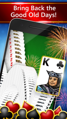 Screenshot of the application Microsoft Solitaire Collection - #7