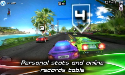 Screenshot of the application Race Illegal: High Speed 3D - #4
