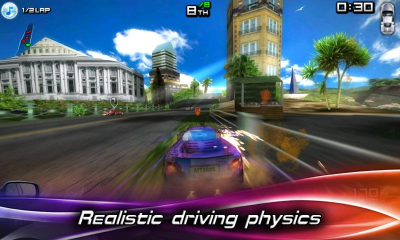 Screenshot of the application Race Illegal: High Speed 3D - #5