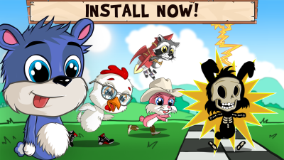 Screenshot of the application Fun Run 2 - #7