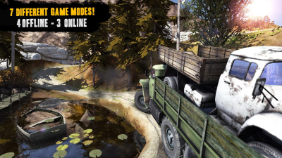 Screenshot of the application Truck Driver: Offroad 2 - #3