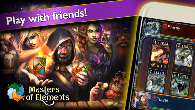 Screenshot of the application Lords of the Elements - #4