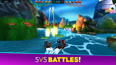 Screenshot of the application Battle Bay - #3