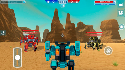 Screenshot of the application Blocky Cars Online - #6