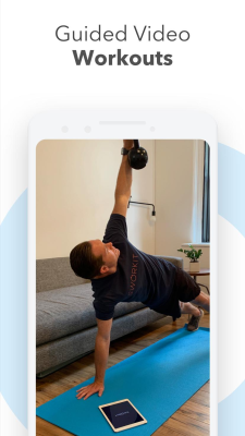 Screenshot of the application Sworkit - #5
