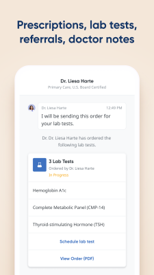 Screenshot of the application HealthTap - #6