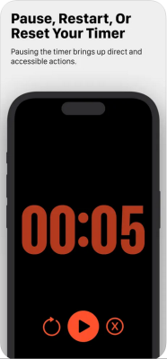 Screenshot of the application Bit Timer - #4