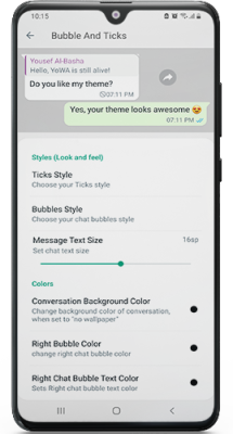 Screenshot of the application JTWhatsApp - #2