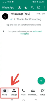 Screenshot of the application FM WhatsApp - #13