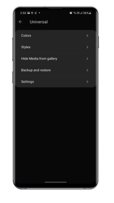 Screenshot of the application WhatsApp Aero - #4