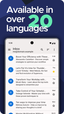 Screenshot of the application Thunderbird - #8