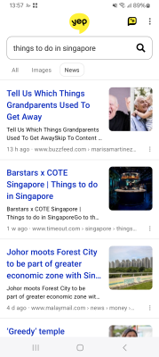 Screenshot of the application Yep - #5
