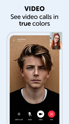 Screenshot of the application Zangi Private Messenger - #3