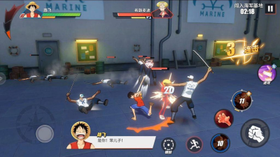 Screenshot of the application One Piece: Fighting Path - #5