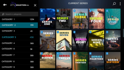 Screenshot of the application IPTV Smarters Pro - #7