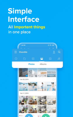 Screenshot of the application ShareMe - #5
