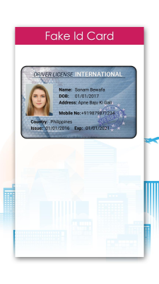 Screenshot of the application Fake ID Maker - #4