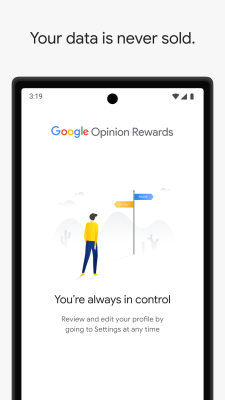 Screenshot of the application Google Opinion Rewards - #4