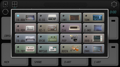 Screenshot of the application Drum Machine - Pad & Sequencer - #3
