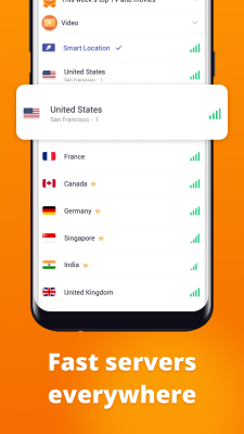 Screenshot of the application Turbo VPN Lite - #5