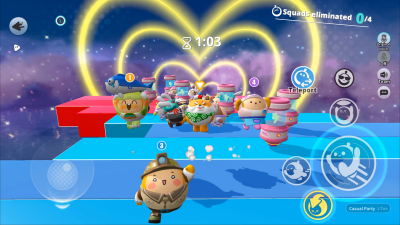 Screenshot of the application Eggy Party - #6