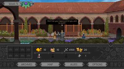 Screenshot of the application Yes, Your Grace - #5