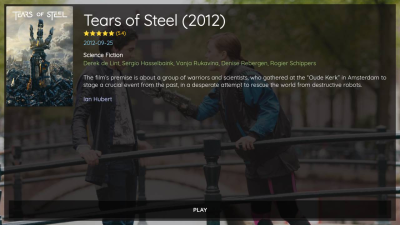 Screenshot of the application XCIPTV PLAYER - #3