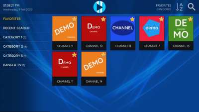 Screenshot of the application XCIPTV PLAYER - #6