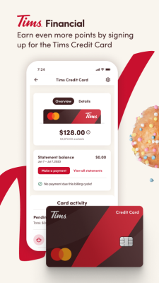 Screenshot of the application Tim Hortons - #3