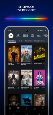 Screenshot of the application discovery+ - #1