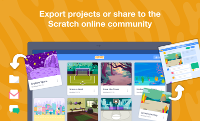 Screenshot of the application Scratch - #5