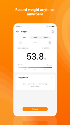 Screenshot of the application My Health - #5