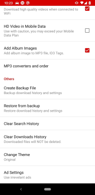 Screenshot of the application YT3 Music Downloader - #7
