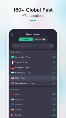 Screenshot of the application Now VPN - #3