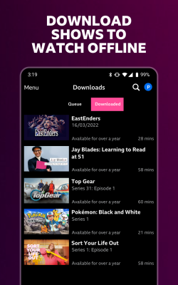 Screenshot of the application BBC iPlayer - #4