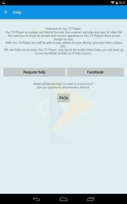 Screenshot of the application You TV Player - #3