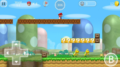 Screenshot of the application Super Mario 2 HD - #3