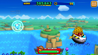 Screenshot of the application Sonic Runners Revival - #7
