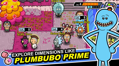 Screenshot of the application Rick and Morty: Pocket Mortys - #5