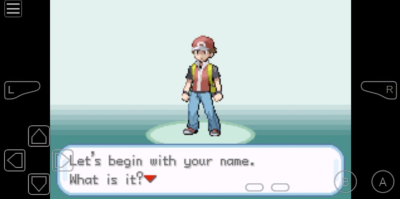 Screenshot of the application Pokemon Fire Red - #8